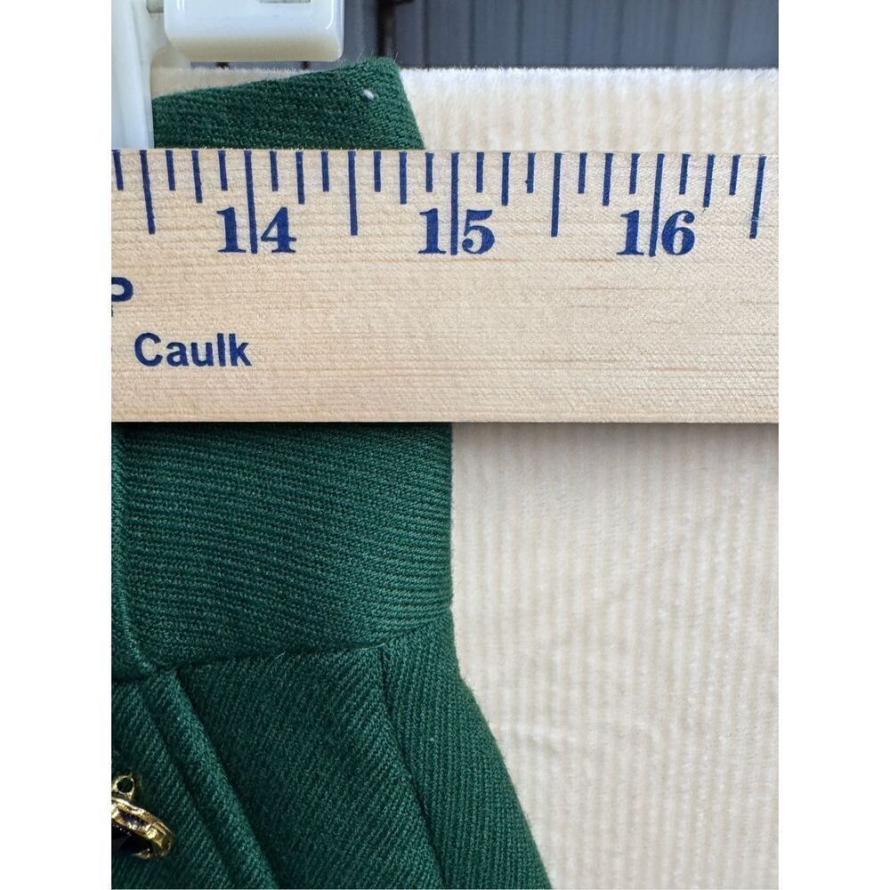 Halogen x Atlantic Pacific green high waisted trousers workwear office sz 8 - Picture 5 of 10